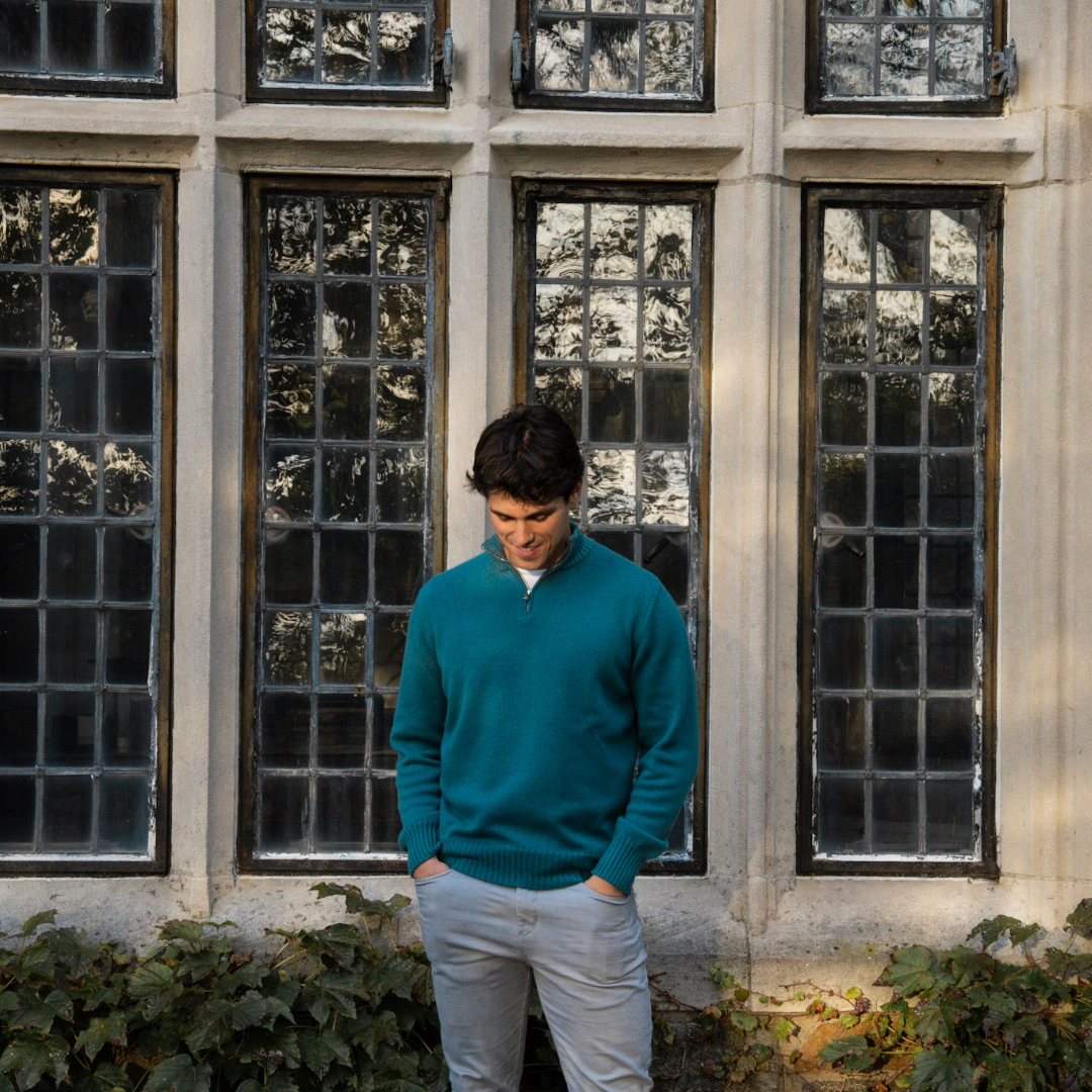 Estate Cashmere Half-Zip