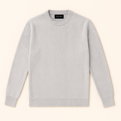Mayfair Smoke Merino Crewneck