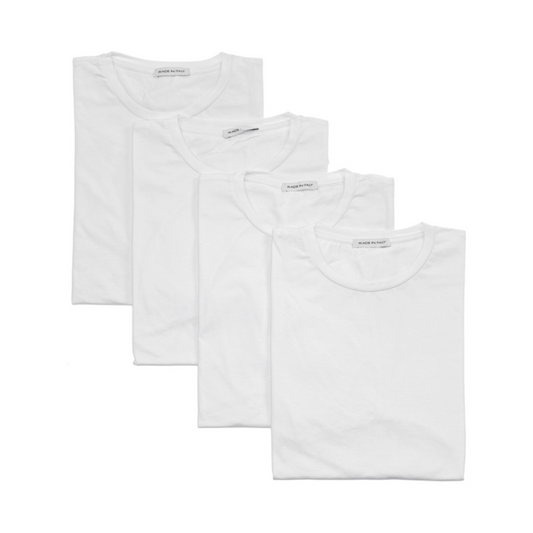 Kennedy Essential White Tee (4 Pack)